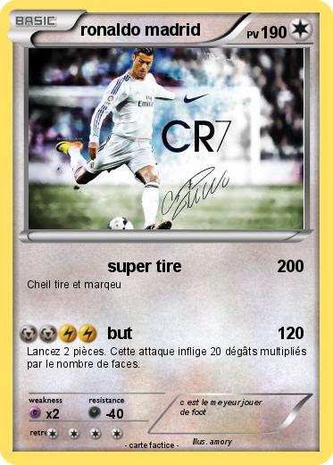 Pokemon ronaldo madrid
