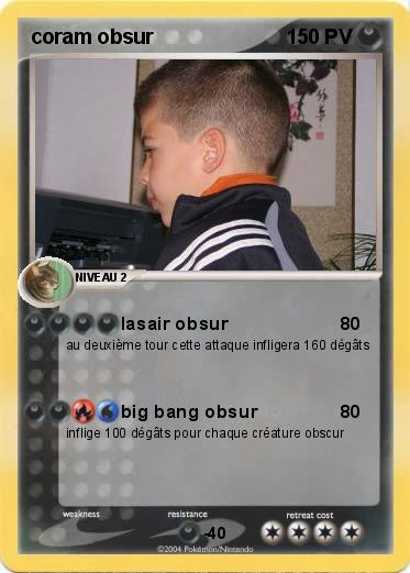 Pokemon coram obsur