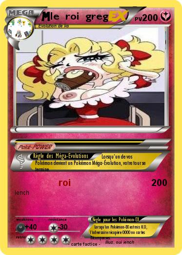 Pokemon le  roi  greg