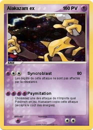 Pokemon Alakazam ex                      1