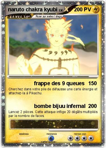 Pokemon naruto chakra kyubi