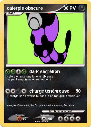 Pokemon caterpie obscure