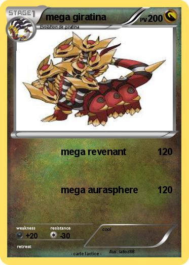 Pokemon mega giratina