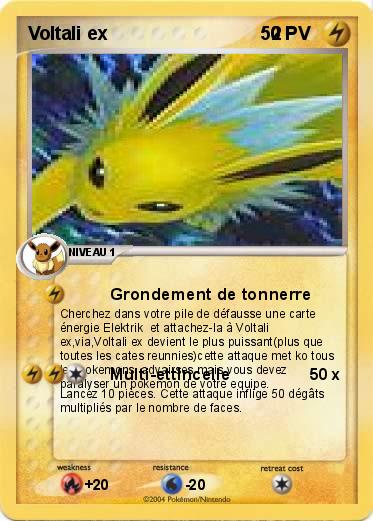 Pokemon Voltali ex                                2