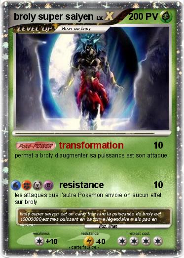 Pokemon broly super saiyen