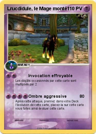 Pokemon Lrucdidule, le Mage monté