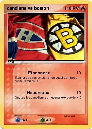 Pokemon candiens vs boston