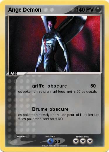 Pokemon Ange Demon