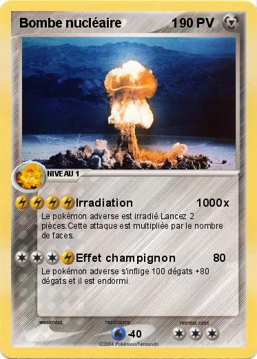 Pokemon Bombe nucléaire              1