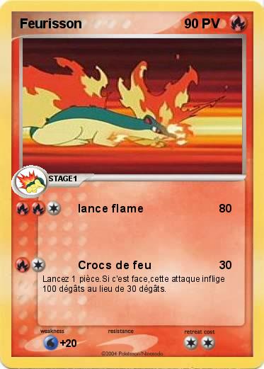 Pokemon Feurisson