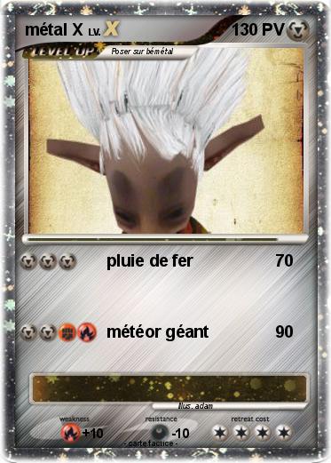 Pokemon métal X