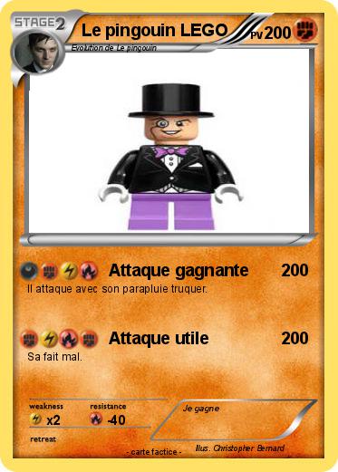 Pokemon Le pingouin LEGO