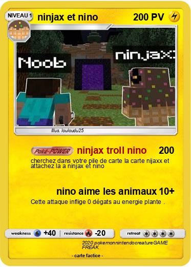 Pokemon ninjax et nino