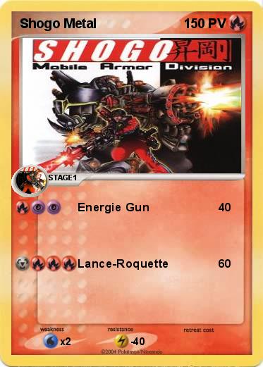 Pokemon Shogo Metal