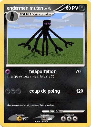 Pokemon endermen mutan