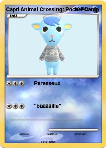 Pokemon Capri Animal Crossing: Pocket Camp