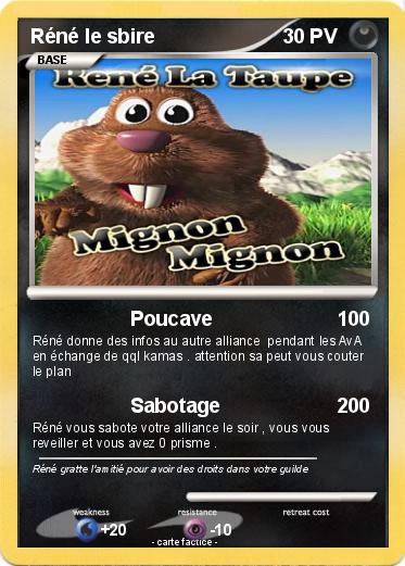 Pokemon Réné le sbire