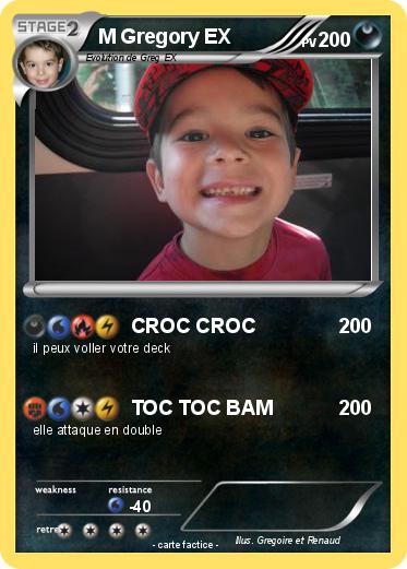 Pokemon M Gregory EX