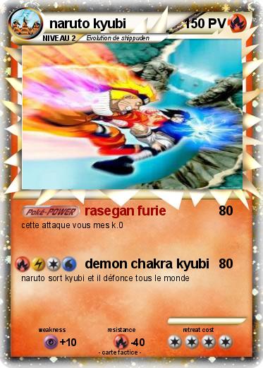 Pokemon naruto kyubi