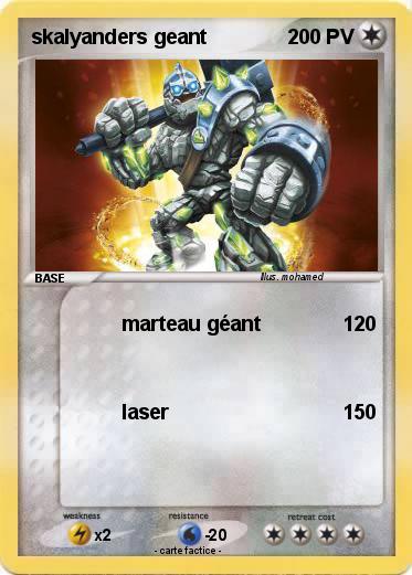 Pokemon skalyanders geant