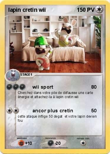 Pokemon lapin cretin wii