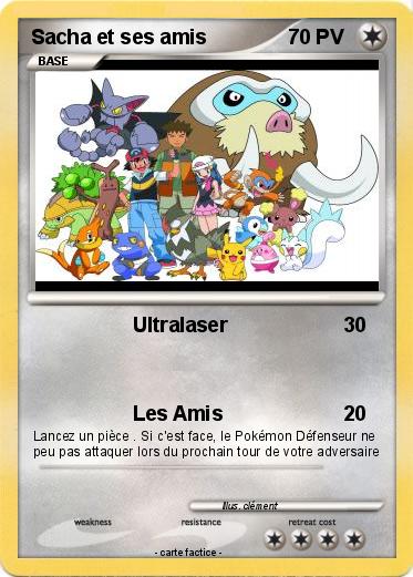 Pokemon Sacha et ses amis