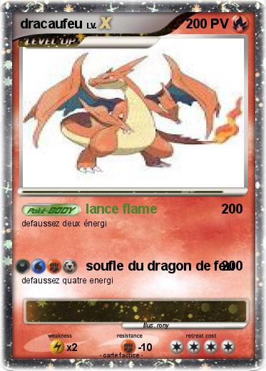 Pokemon dracaufeu