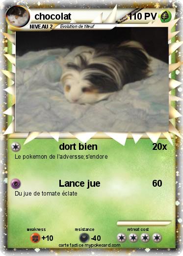 Pokemon chocolat