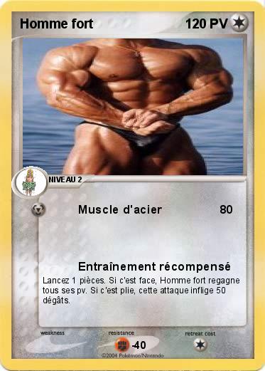 Pokemon Homme fort