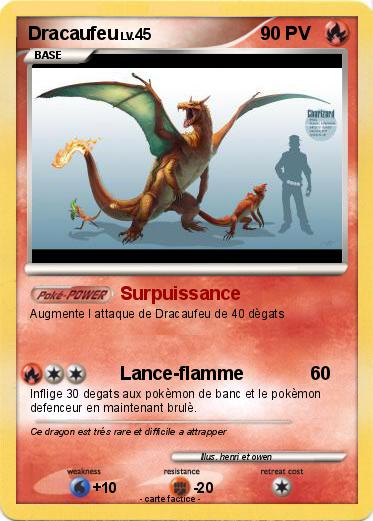 Pokemon Dracaufeu