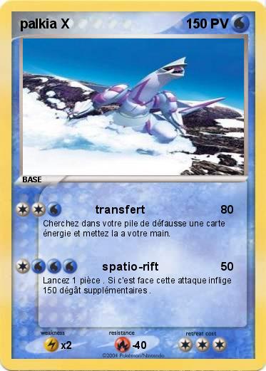 Pokemon palkia X