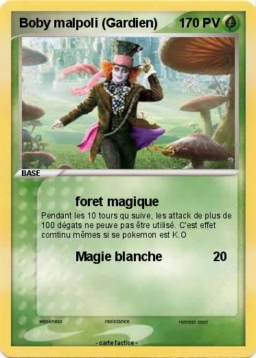 Pokemon Boby malpoli (Gardien)