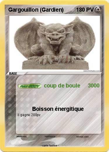 Pokemon Gargouillon (Gardien)