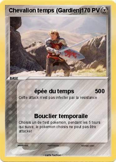 Pokemon Chevalion temps (Gardien)