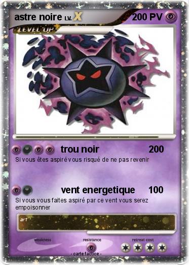 Pokemon astre noire