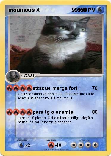 Pokemon moumous X                     99999                        