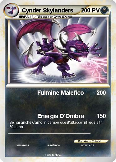 Pokemon Cynder Skylanders