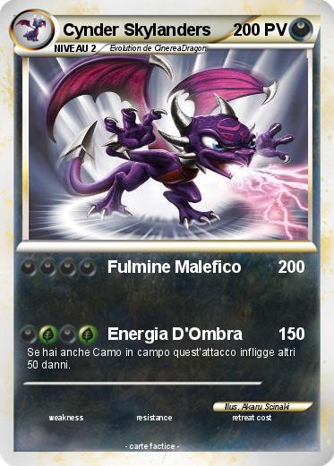Pokemon Cynder Skylanders