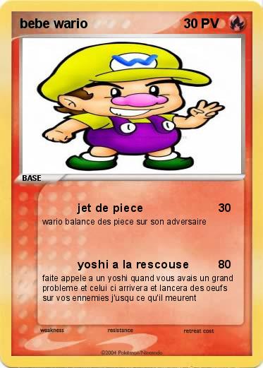 Pokemon bebe wario 