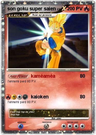 Pokemon son goku super saien
