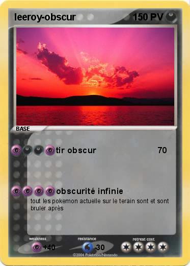 Pokemon leeroy-obscur