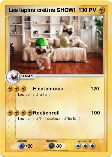 Pokemon Les lapins crétins SHOW!