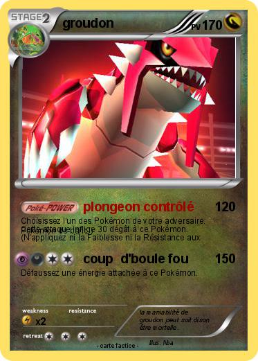 Pokemon groudon