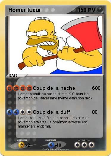 Pokemon Homer tueur