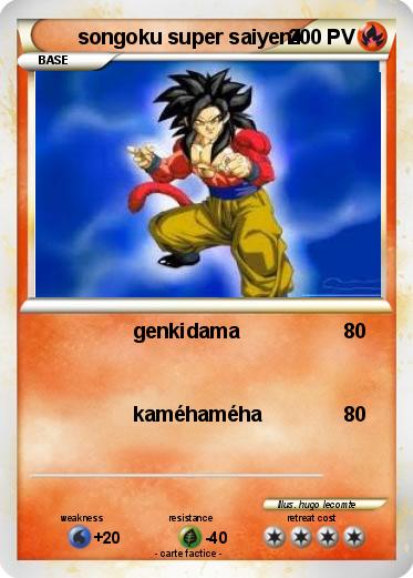 Pokemon songoku super saiyen4