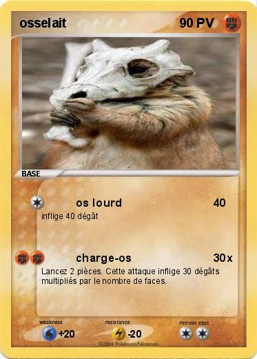Pokemon osselait