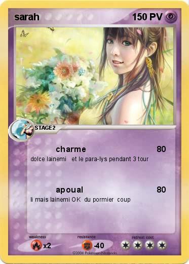 Pokemon sarah