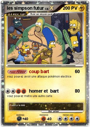 Pokemon les simpson futur