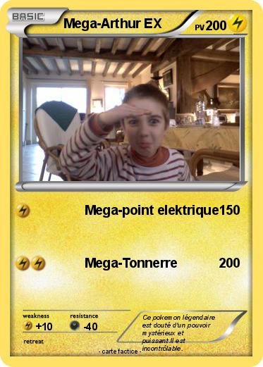 Pokemon Mega-Arthur EX