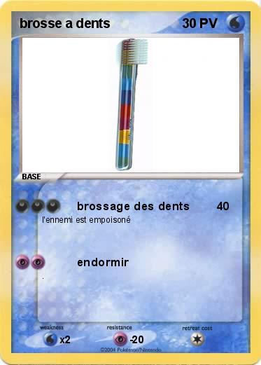 Pokemon brosse a dents